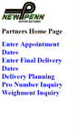 Mobile Screenshot of partners.newpenn.com